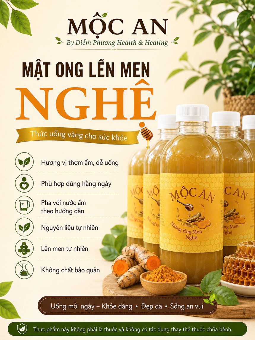 Mộc An mật ong lên men nguyên liệu tự nhiên